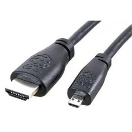 Micro HDMI - HDMI kábel 1m fekete