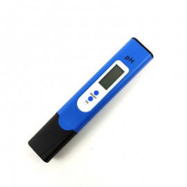 Hordozható pH-mérő LCD-kék színnel