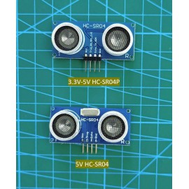 3V-5,5V SR04P ultrahangos távolságmérő modul
