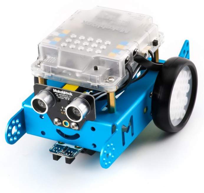 MakeBlock mBot v1.1 Blue STEM oktatóprogramozható robot (2.4G)