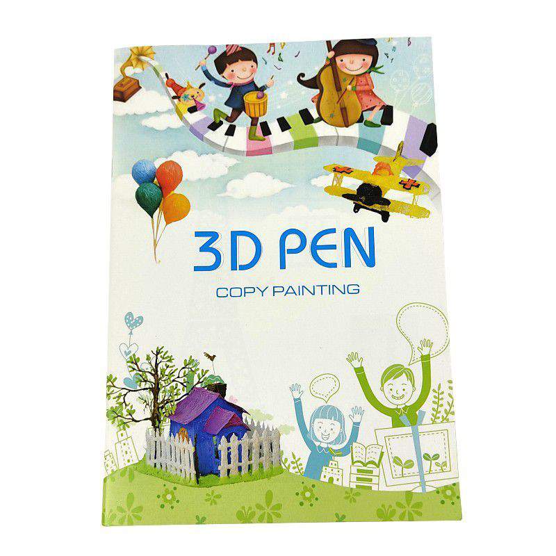 3D tollas minta festőkönyv 